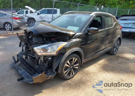 2019 Nissan Kicks Sv z USA, uszkodzony, nr VIN 3N1CP5CU0KL477623